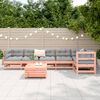 vidaXL 7 Piece Garden Sofa Set Solid Wood Douglas Fir