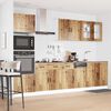 vidaXL 7 Piece Kitchen Cabinet Set Kalmar Old Wood Engineered Wood