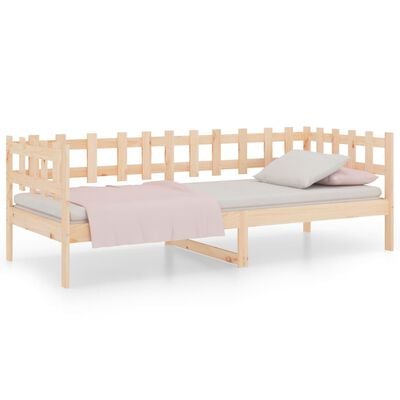 vidaXL Day Bed 80x200 cm Solid Wood Pine