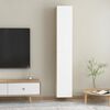 vidaXL TV Cabinets 2 pcs White and Sonoma Oak 30.5x30x90 cm Engineered Wood
