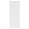 vidaXL Plisse Blind 40x100cm White Pleated Blind