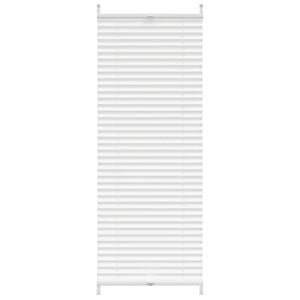 vidaXL Plisse Blind 40x100cm White Pleated Blind