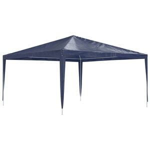 vidaXL Partytent | Blue | Polyethylene, Iron | Large | Sturdy | Party Tent