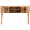 vidaXL Console Table 120x35x76 cm Solid Acacia Wood