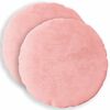 vidaXL Cushion Cover 2 pcs HEERLEN Pink &Oslash; 30 cm Flannel