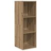 vidaXL TV Cabinet Set Wall-mounted 2 pcs Artisan Oak 37 x 37 x 107 cm