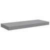 vidaXL Floating Wall Shelves 4 pcs Grey 60x23.5x3.8 cm MDF