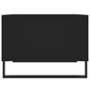 vidaXL Coffee Table Black 60x50x36.5 cm Engineered Wood