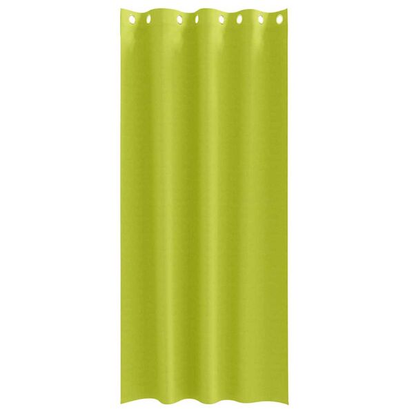 vidaXL Blackout Curtains with Rings 2 pcs Green 225 x 140 cm Polyester