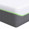 vidaXL Mattress White and Grey 140 x 190 cm Pocket Spring