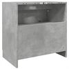 vidaXL Sink Cabinet Concrete Grey 59x37x59 cm Engineered Wood