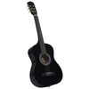 vidaXL Classical Guitar for Beginner with Bag Black 3/4 36"