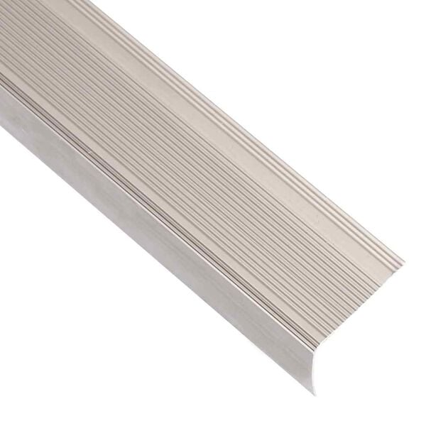 vidaXL Stair Nosings in L-shape 5 pcs Aluminium 90 cm Champagne