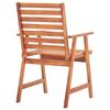 vidaXL Outdoor Dining Chairs 6 pcs Solid Acacia Wood