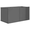 vidaXL 6 Piece TV Cabinet Set High Gloss Grey Engineered Wood