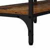 vidaXL Console Table Old wood 160 x 29 x 80 cm Engineered wood