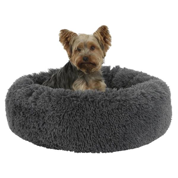 Kerbl Cosy Dog Bed Fluffy 18 cm Grey
