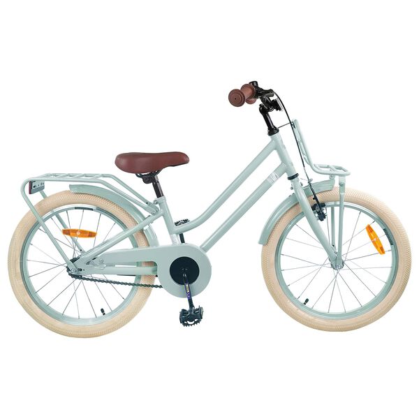 vidaXL Kids Bike 22'' for 7-12 Years Old Light Green