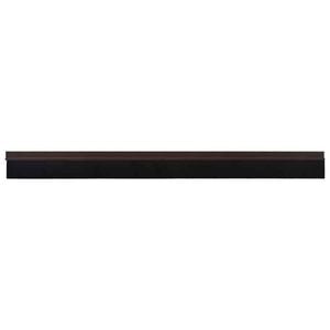 vidaXL Self-adhesive Door Brush Seals 2 pcs 100 cm Aluminium Alloy