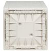 vidaXL Flower Box White 36 x 36 x 35 cm Plastic
