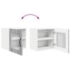 vidaXL Kitchen Cabinet with Shelf 2 pcs Grey Sonoma 40 x 31 x 40 cm