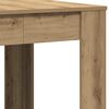 vidaXL Dining Table Artisan Oak 140x74.5x76 cm Engineered Wood