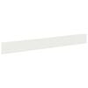 vidaXL Lawn Edging 10 pcs 100 x 12 cm Steel White