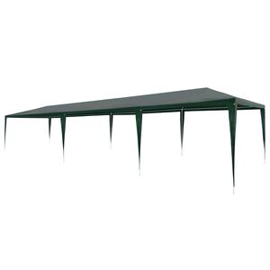 vidaXL Partytent | Green | Steel frame | Large | UV-resistant materials