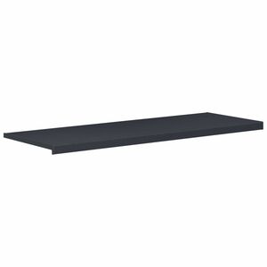 vidaXL Window Sill Anthracite with wood grain 120 x 50 x 4.5 cm PVC