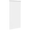 vidaXL Roller Blind Blackout White 90x230 cm Fabric Width 85.7 cm Polyester