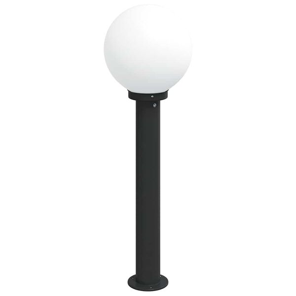 vidaXL Bollard Lights 3 pcs 80 cm Black IP44