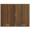 vidaXL Hanging Cabinet Lyon Brown Oak 80x31x60 cm Engineered Wood