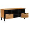 vidaXL TV Units Solid Acacia Wood 100 x 33.5 x 46 cm Engineered wood