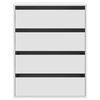 vidaXL Corner Chest of Drawers White 60x41x76 cm Engineered Wood