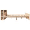 vidaXL Bookcase Bed without Mattress 120x200cm Solid Wood Pine