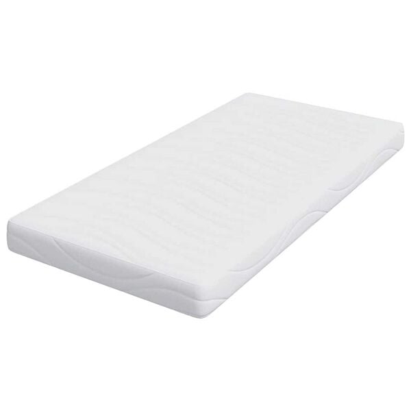 vidaXL Mattress White 100 x 200 cm Gel Memory Foam