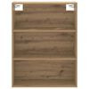 vidaXL Hanging Wall Cabinet Artisan Oak 69.5x32.5x90 cm