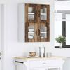 vidaXL Kitchen Cabinet 2 pcs Old Wood 60 x 31 x 40 cm Engineered Wood