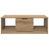 vidaXL Coffee Table Artisan Oak 102 x 50 x 36cm Engineered Wood