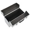 vidaXL Tool Case 47x36x20 cm Silver Aluminium