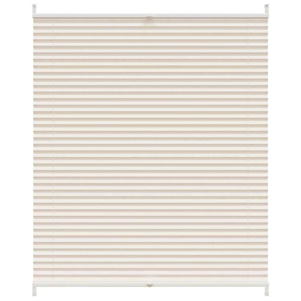 vidaXL Plisse Blind 100x150cm Cream