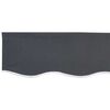 vidaXL Awning Valance Anthracite 230 x 20 cm Canvas