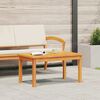 vidaXL Coffee Table Brown Solid Acacia wood