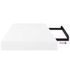 vidaXL Floating Wall Shelves 4 pcs High Gloss White 50x23x3.8 cm MDF