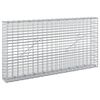 vidaXL Gabion with 5 mm Wire and 5x2.5 cm Mesh 100x10x50 cm