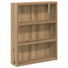 vidaXL Bathroom Wall Cabinet with Shelf Artisian Oak 40 x 10 x 50 cm