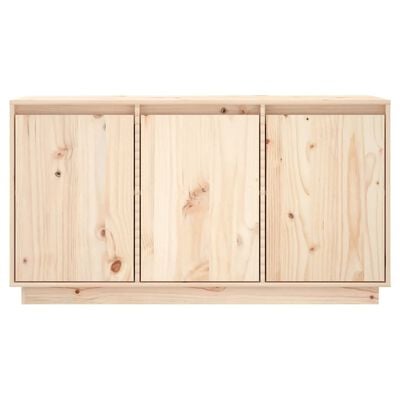 vidaXL Sideboard 111x34x60 cm Solid Wood Pine