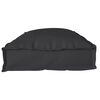 vidaXL Pallet Cushion Set 2 pcs Black 100 x 40 x 8 cm Oxford Fbric