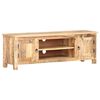 vidaXL TV Cabinet 120x30x40 cm Rough Mango Wood