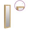 vidaXL Mirror Jewellery Cabinet Wall Mounted 30x8.5x106 cm